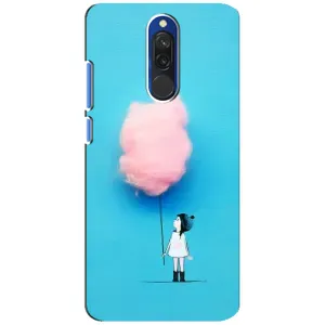Девчачий Чехол для Xiaomi Redmi 8 (Девочка с тучкой)