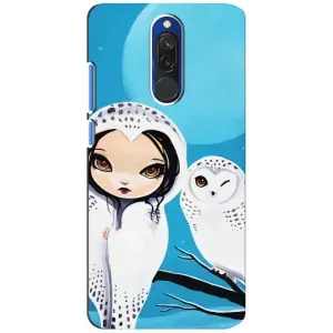 Чехлы с принтом СОВЫ для Xiaomi Redmi 8 (Девочка Сова)