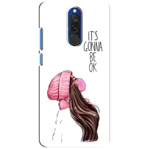 Чохол Стильні дівчата на Xiaomi Redmi 8 (Дівчина в масці)