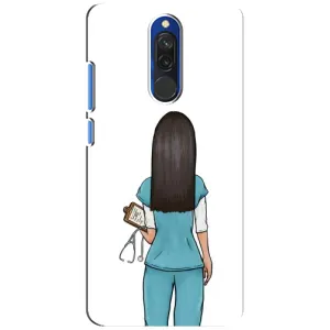 Силиконовый бампер (Работники) на Xiaomi Redmi 8 (Доктор)