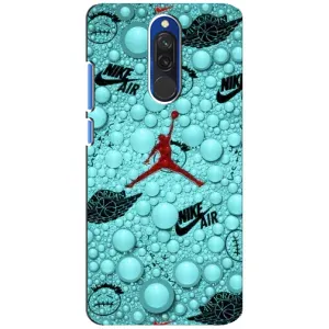Силіконовый Чохол Nike Air Jordan на Редмі 8 (Джордан Найк)
