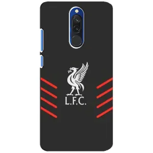Силиконовые Чехлы принт Футбол на Xiaomi Redmi 8 (Эмблема Liverpool)