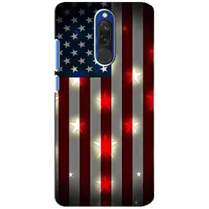 Чохол Прапор USA для Xiaomi Redmi 8 (Прапор США 2)
