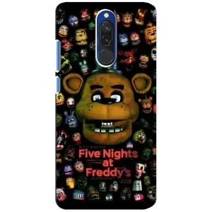 Чехлы Пять ночей с Фредди для Редми 8 (Freddy)