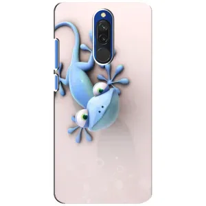 Чехлы с изображением разных животных для Xiaomi Redmi 8 (Геккон)