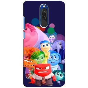 Чехол Головоломка для Xiaomi Redmi 8 - (AlphaPrint) (Герои головоломки)