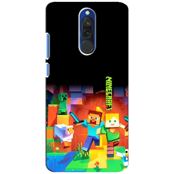 Чехол с рисунком «Герой Майнкрафт» для Xiaomi Redmi 8 Чехол с рисунком «Герой Майнкрафт» для Xiaomi Redmi 8