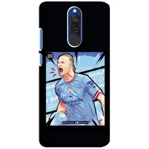 Чохли з принтом на Xiaomi Redmi 8 Футболіст (гол Ерлінг Холанд)