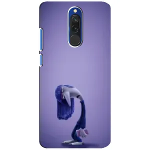 Чехол Головоломка для Xiaomi Redmi 8 - (AlphaPrint) (Хандра)