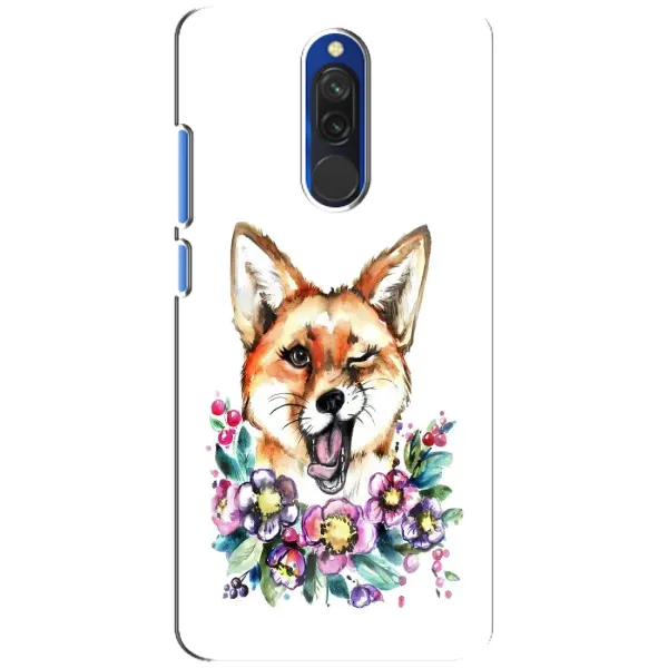 Чехол с рисунком «Хитрая лиса» для Xiaomi Redmi 8 Чехол с рисунком «Хитрая лиса» для Xiaomi Redmi 8