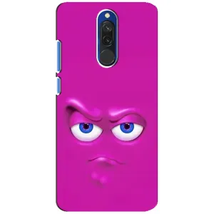 Силиконовые Чехлы (смешные стикеры) для Xiaomi Redmi 8 (Хитрая мордочка)