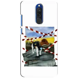 Чехол с принтом Собаки Патрон для Xiaomi Redmi 8 (Храбрый Патрон)