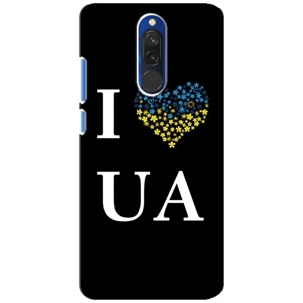 Чехол с рисунком «I Love UA» для Xiaomi Redmi 8 Чехол с рисунком «I Love UA» для Xiaomi Redmi 8