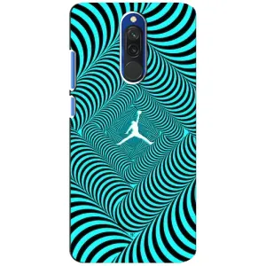 Силиконовый Чехол Nike Air Jordan на Редми 8 (Jordan)