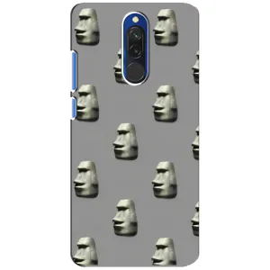 Чехол с рисунком «Каменное лицо» для Xiaomi Redmi 8