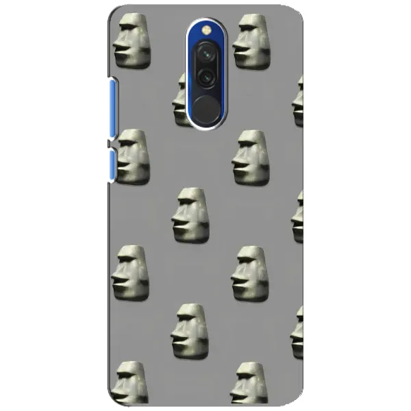 Чехол с рисунком «Каменное лицо» для Xiaomi Redmi 8 Чехол с рисунком «Каменное лицо» для Xiaomi Redmi 8