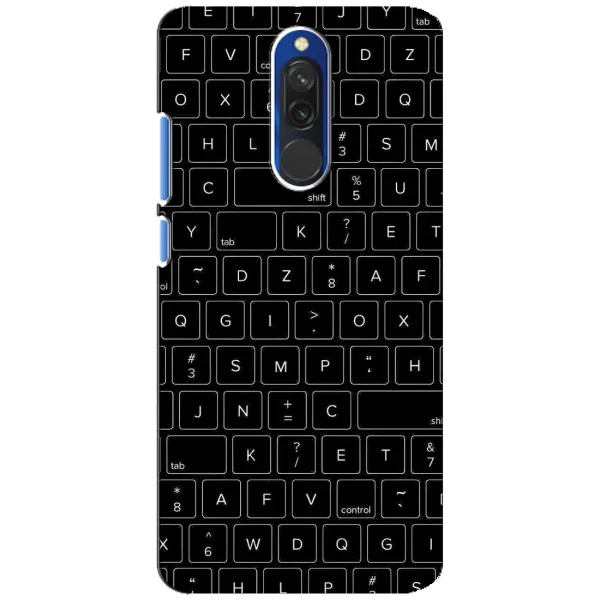 Чехол с рисунком «Клавиатура» для Xiaomi Redmi 8 Чехол с рисунком «Клавиатура» для Xiaomi Redmi 8