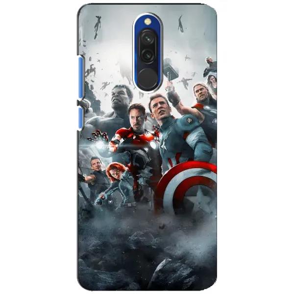 Чехол с рисунком «Команда марвел» для Xiaomi Redmi 8