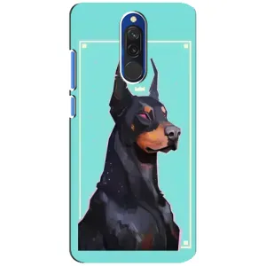 Чехол ДОБЕРМАН для Xiaomi Redmi 8 (Король доберман)