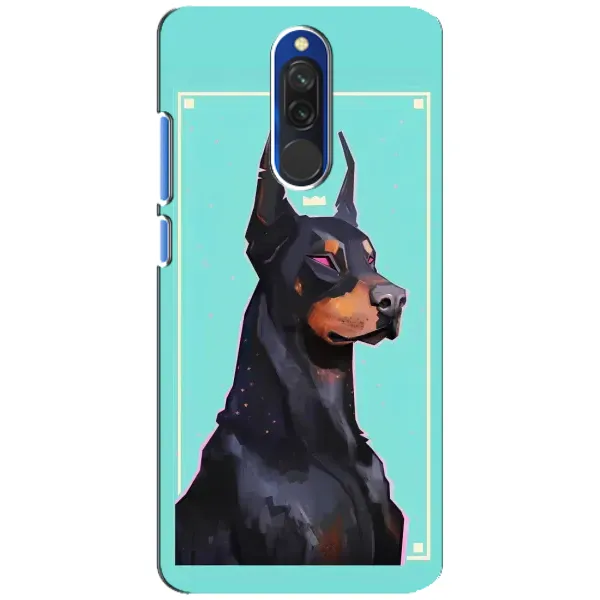 Чехол с рисунком «Король доберман» для Xiaomi Redmi 8 Чехол с рисунком «Король доберман» для Xiaomi Redmi 8