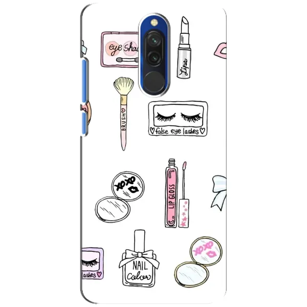 Чехол с рисунком «Косметика» для Xiaomi Redmi 8 Чехол с рисунком «Косметика» для Xiaomi Redmi 8