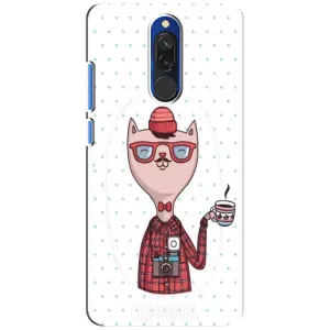 Чехол на тематику: Коты для Xiaomi Redmi 8 (Кот аристократ)
