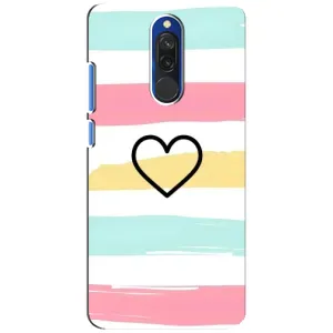 Чехлы с тематикой "Маленькие Сердечки" на Xiaomi Redmi 8 (Красивое сердечко)