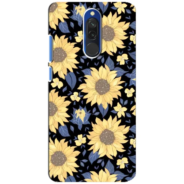 Чехол с рисунком «красивые цветы» для Xiaomi Redmi 8 Чехол с рисунком «красивые цветы» для Xiaomi Redmi 8
