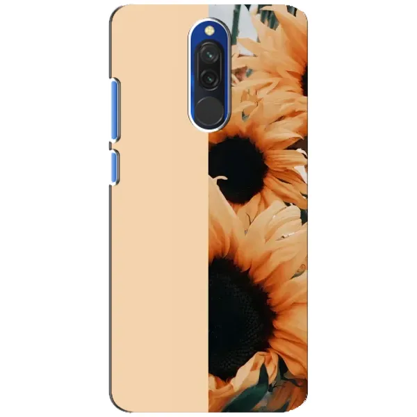 Чехол с рисунком «Красивые подсолнухи» для Xiaomi Redmi 8 Чехол с рисунком «Красивые подсолнухи» для Xiaomi Redmi 8