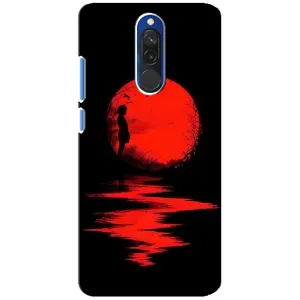 Літній Чохол на Xiaomi Redmi 8 (Червоний Захід сонця)