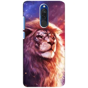 Чехол с картинкой на Xiaomi Redmi 8 (Красочный ЛЕВ)