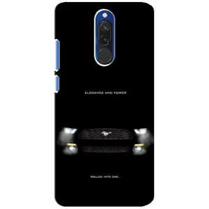 Чехлы с тематикой "Крутые машины" на Xiaomi Redmi 8 (Черный Land Rover)