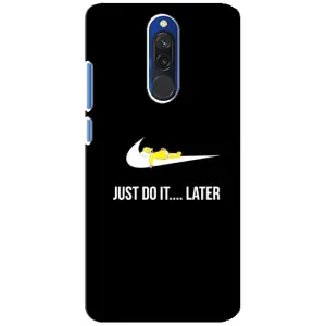Силиконовый Чехол на Xiaomi Redmi 8 с картинкой Nike (Later)