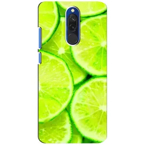 Чохол з зображенням смачної їжі для Xiaomi Redmi 8 (Лайм)