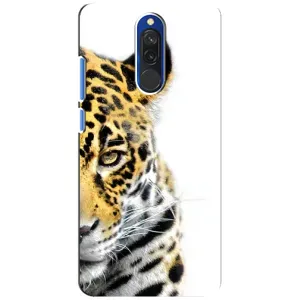 Чехлы с изображением разных животных для Xiaomi Redmi 8 (Стильный Леопард)