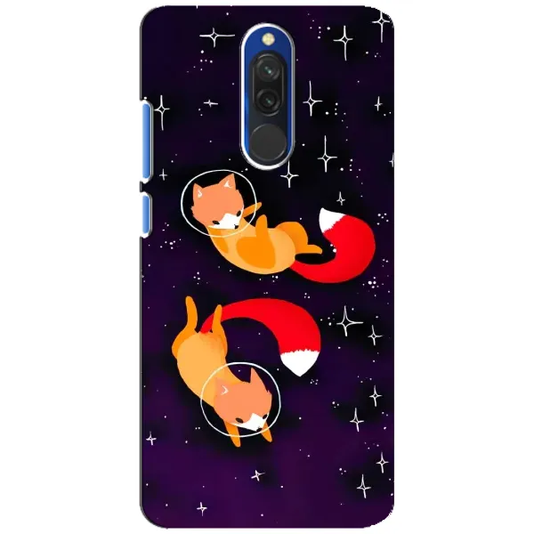 Чехол с рисунком «Лисы» для Xiaomi Redmi 8 Чехол с рисунком «Лисы» для Xiaomi Redmi 8