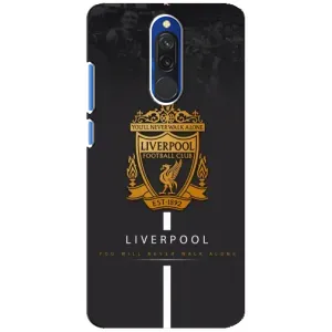 Силиконовые Чехлы принт Футбол на Xiaomi Redmi 8 (Liverpool)