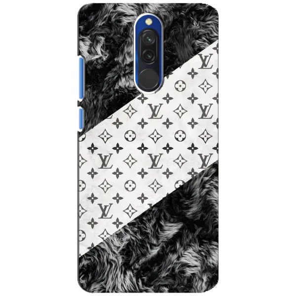 Чехол с рисунком «LV на белом» для Xiaomi Redmi 8