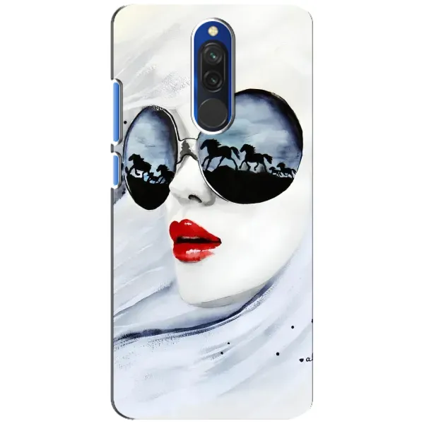 Чехол с рисунком «Любительница коней» для Xiaomi Redmi 8