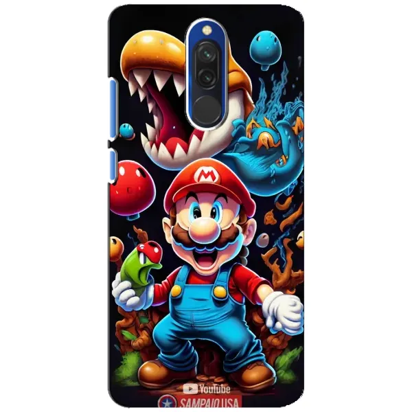 Чехол с рисунком «Марио» для Xiaomi Redmi 8 Чехол с рисунком «Марио» для Xiaomi Redmi 8