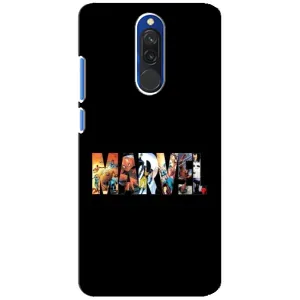 Силиконовый Чехол для Xiaomi Redmi 8 (MARVEL)