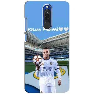 Чохол (TPU) з Футболістом на Xiaomi Redmi 8 (Mbappe Real)