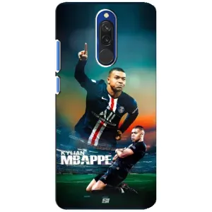 Чохол (TPU) з Футболістом на Xiaomi Redmi 8 (MBAPPE)