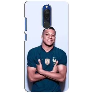 Чохол (TPU) з Футболістом на Xiaomi Redmi 8 (Мбаппешичка)