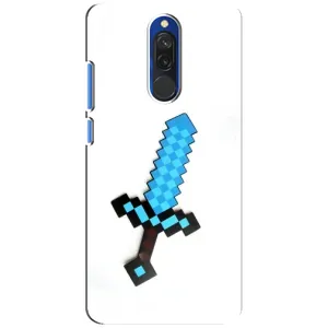 Чехлы для Xiaomi Redmi 8 (Персонажи Майн Крафт) (Меч)