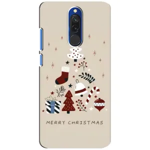 Чохол Санта Клаус для Xiaomi Redmi 8 (Merry Christmas)