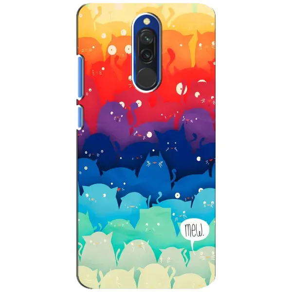Чехол с рисунком «Mew» для Xiaomi Redmi 8