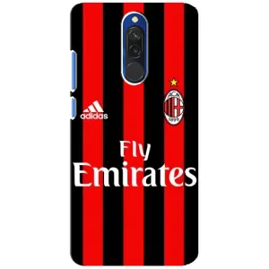Чехлы с ТОП Футбольными клубами на Xiaomi Redmi 8 (Milan)