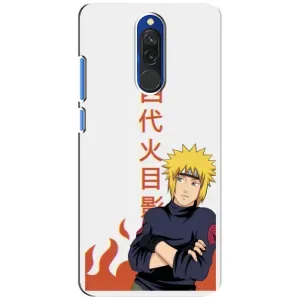 Чехол с персонажами АНИМЕ на Xiaomi Redmi 8 (Минато Намикадзэ)
