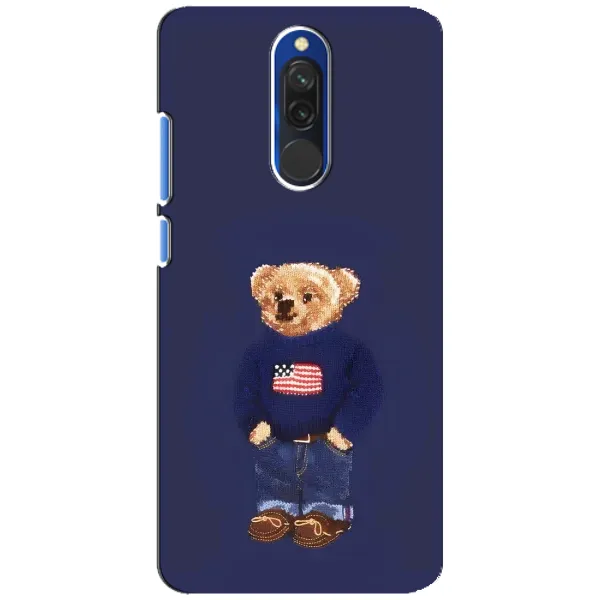 Чехол с рисунком «Мишка USA» для Xiaomi Redmi 8